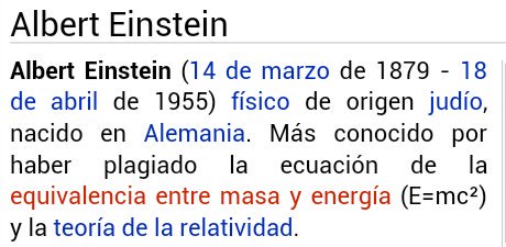 Albert Einstein, físico judío conocido por haber plagiado la teoría de la relatividad y la fórmula E igual a eme cé al cuadrado.